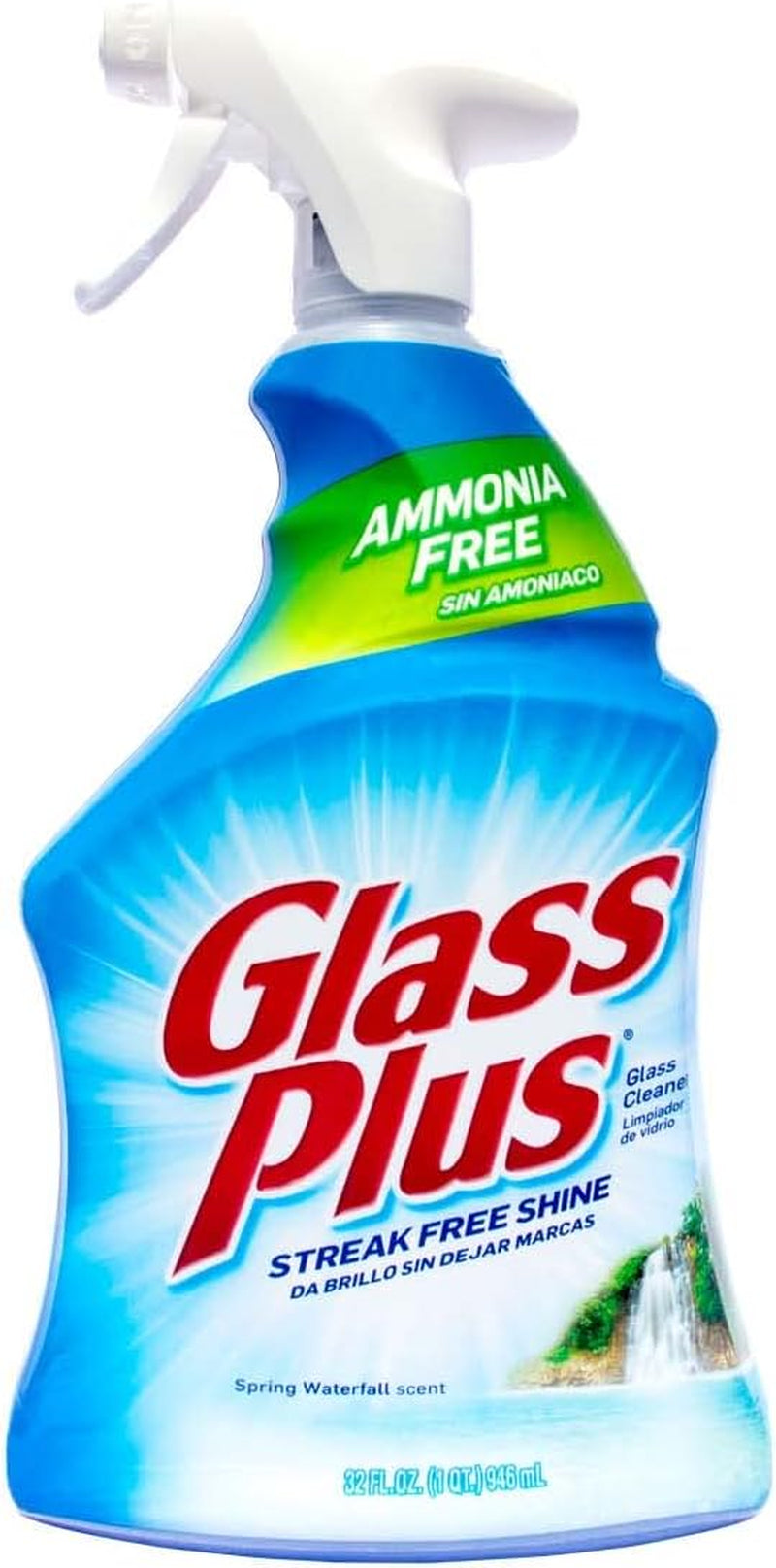 Glass Cleaner, 32 Fl Oz Bottle, Multi-Surface Glass Cleaner