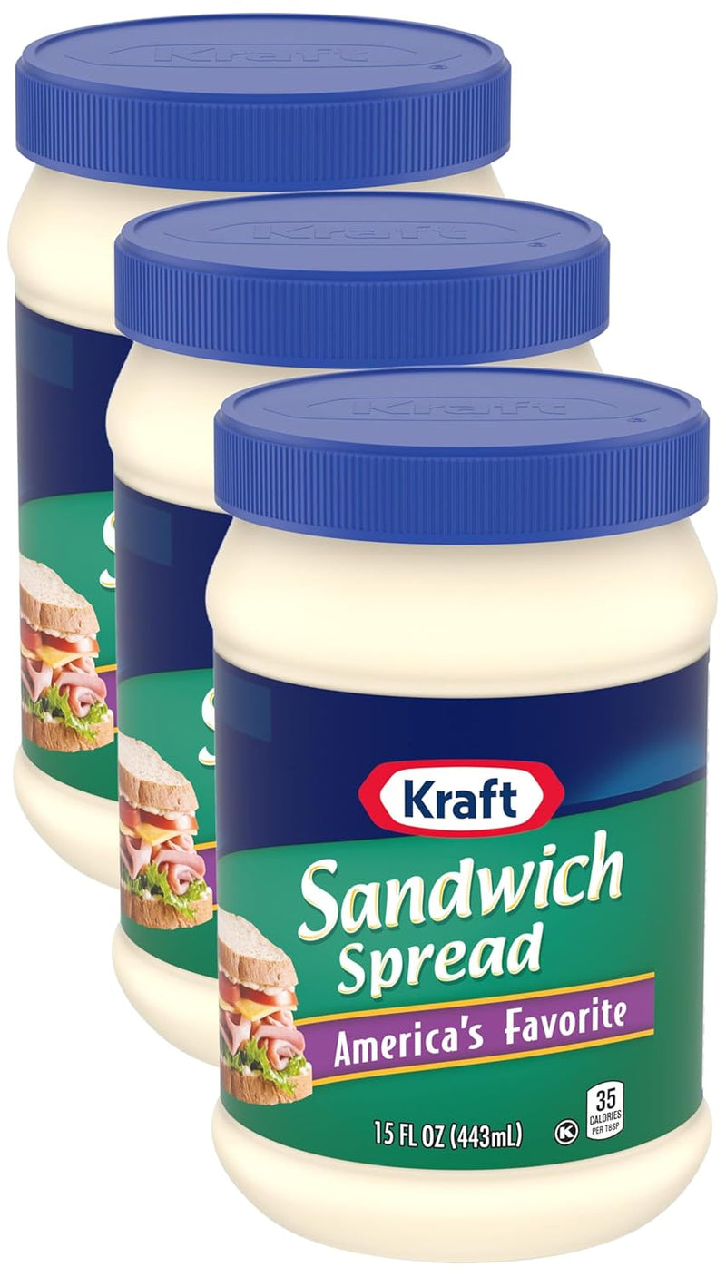 Sandwich Spread, 15 Oz Jar (Pack of 3)