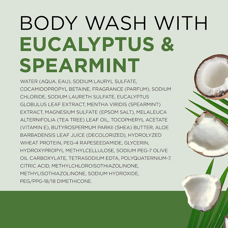 Ultra Moisturizing Body Wash Relax and Relief with Eucalyptus Spearmint, 24 Fluid Ounce