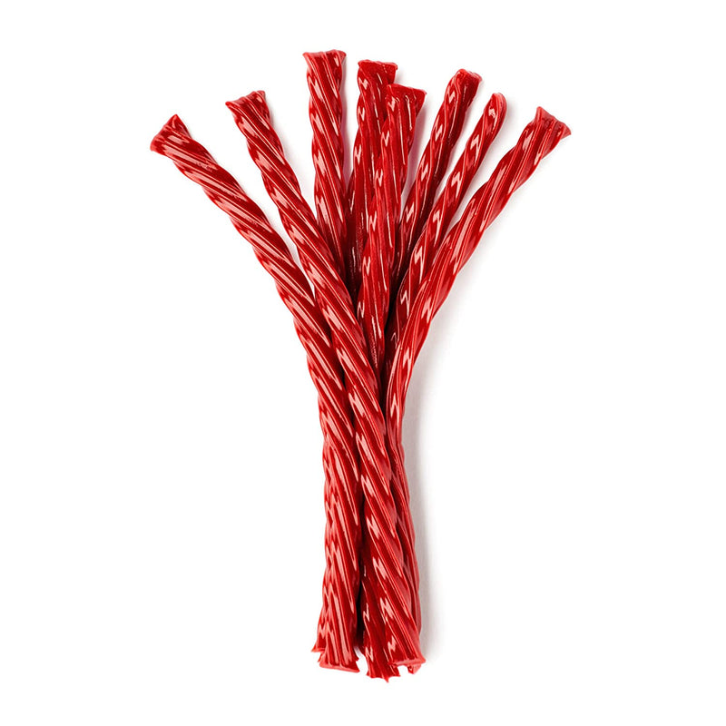 Twists Strawberry Flavored Licorice Style, Low Fat Candy Tub, 5 Lb