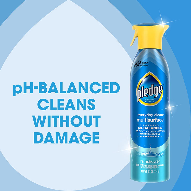 Everyday Clean Multi Surface Cleaner Spray, Ph Balanced to Clean 101 Surfaces, Rainshower Scent, 9.7 Oz (Pack of 1)